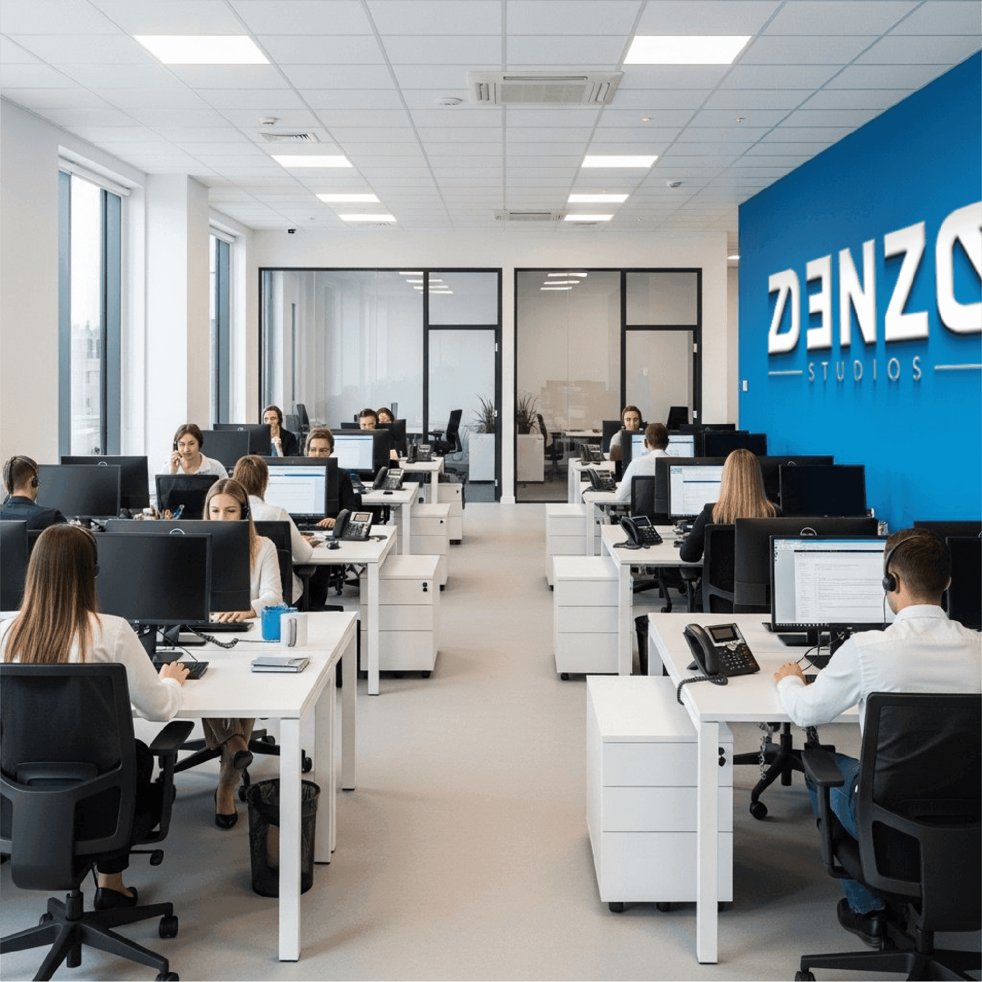 Bilingual customer support team